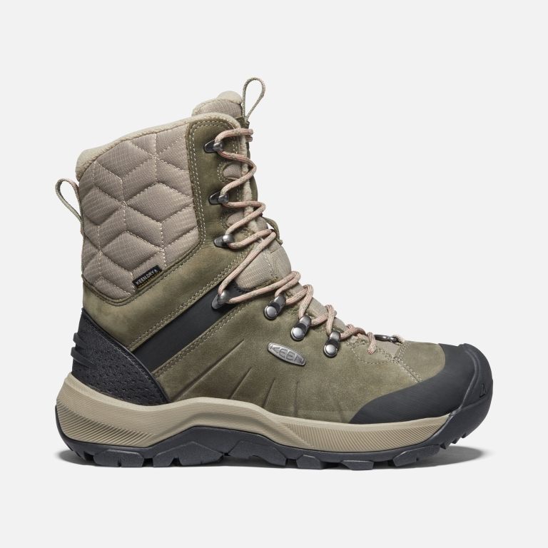 Keen Revel IV High Polar Boots - Women's Olive Rose Boots